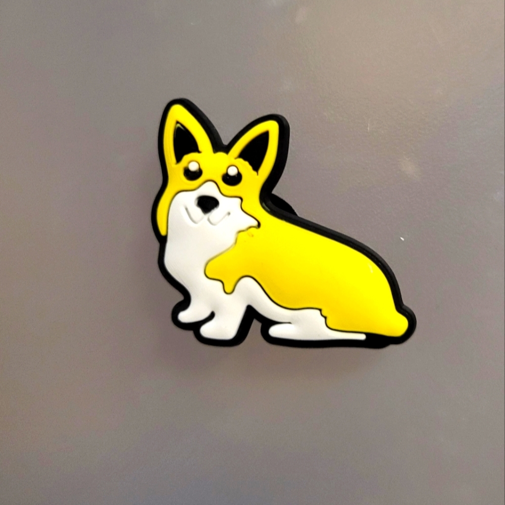 Corgi croc charm jibbit